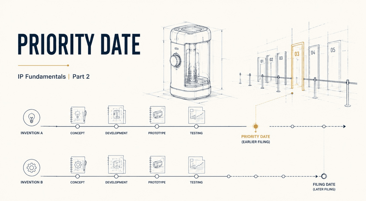 IP Fundamentals | Part 2: Why Priority Dates Matter More Than Many Inventors Realize